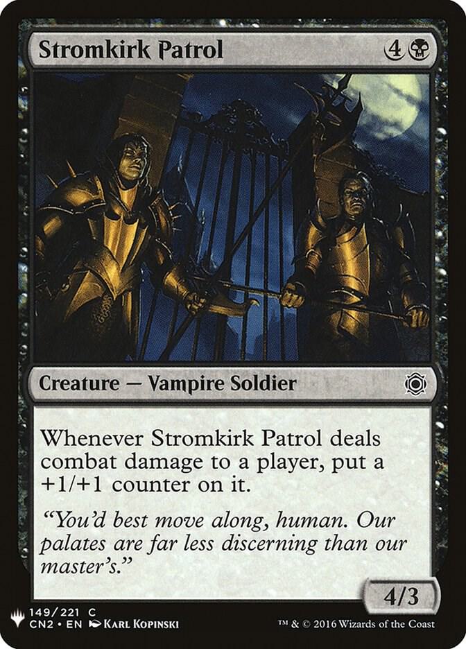 Stromkirk Patrol #CN2-149 — The List