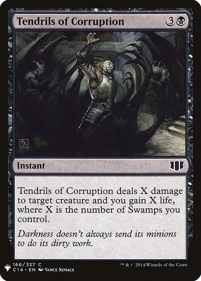 Tendrils of Corruption #C14-166 — The List