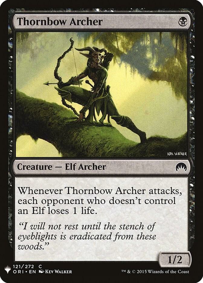 Thornbow Archer #ORI-121 — The List