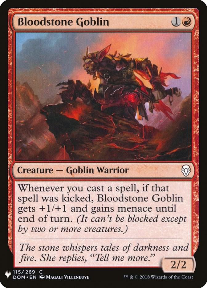 Bloodstone Goblin #DOM-115 — The List