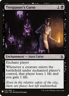 Trespasser's Curse #112 – The List Reprints (Common)