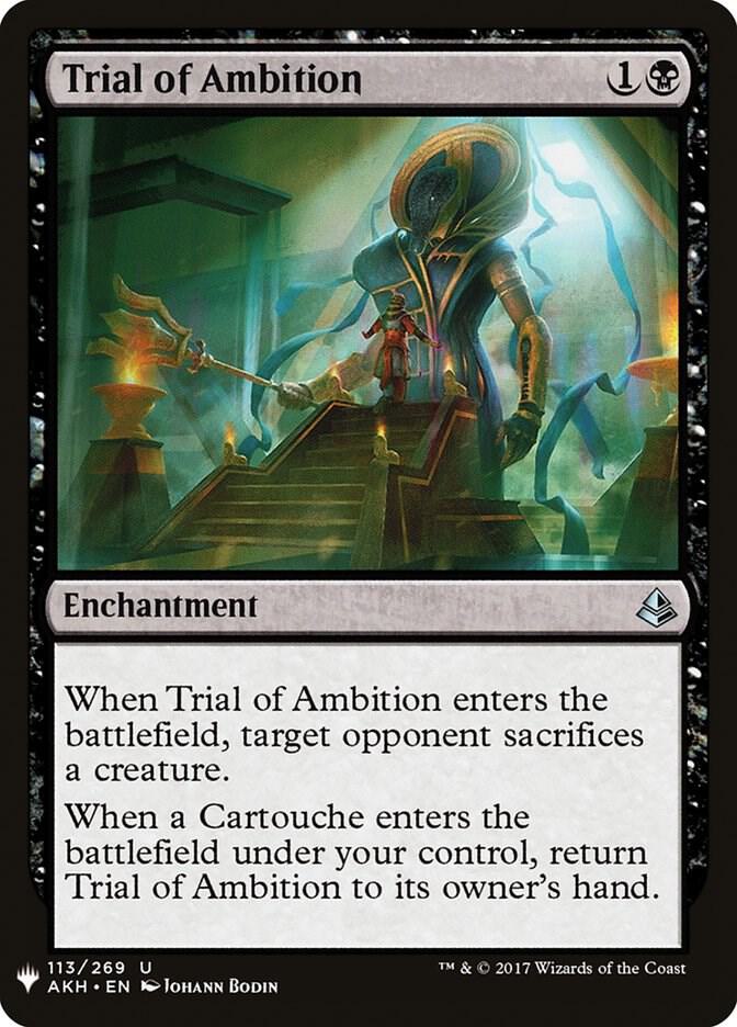 Trial of Ambition #AKH-113 — The List