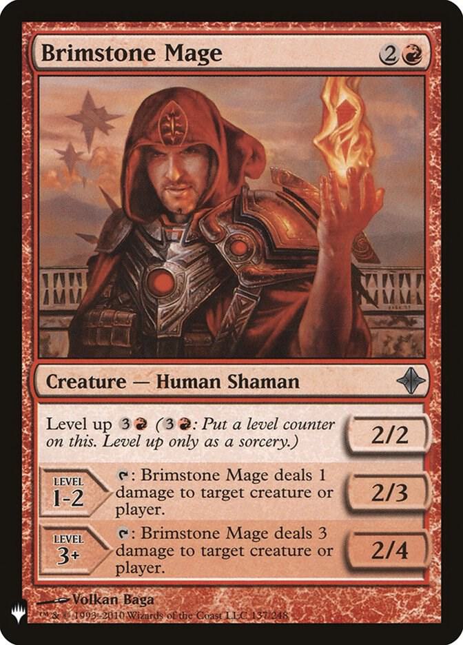 Brimstone Mage #ROE-137 — The List