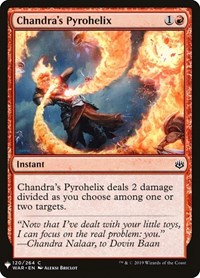 Chandra's Pyrohelix - The List Reprints - Magic: The Gathering card