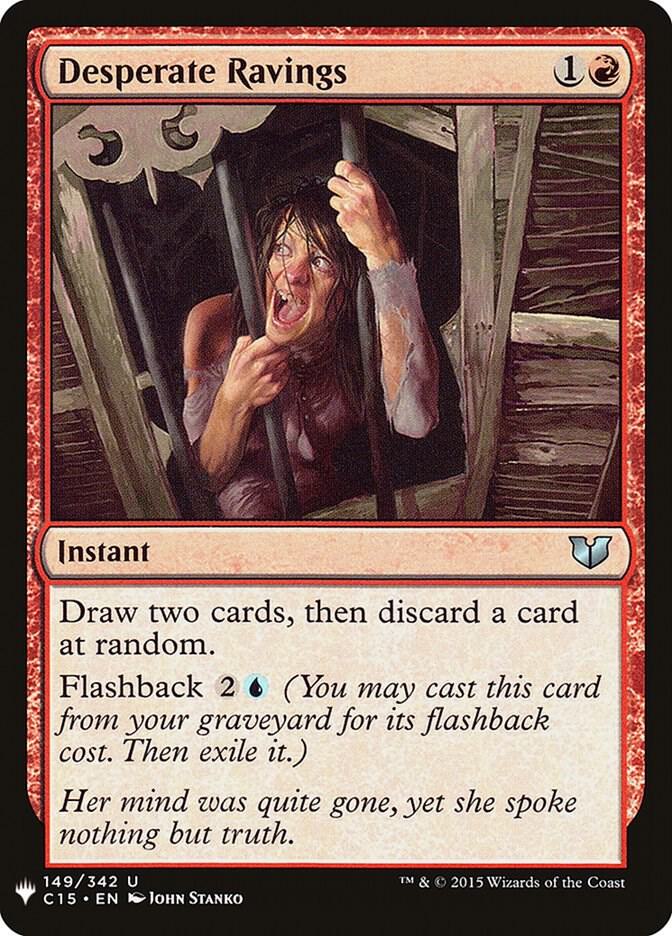 Desperate Ravings #C15-149 — The List