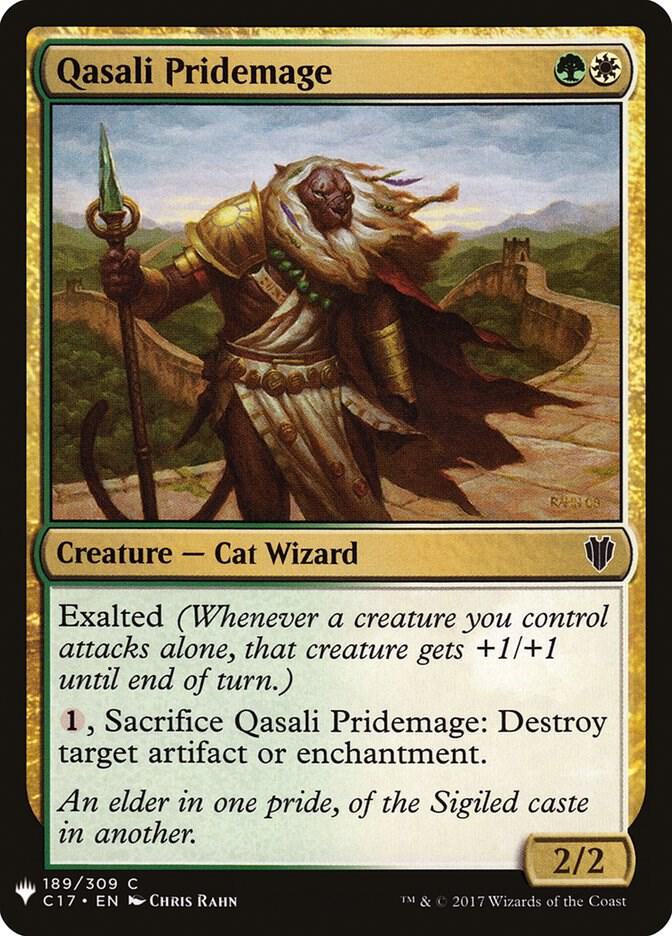 Qasali Pridemage #C17-189 — The List