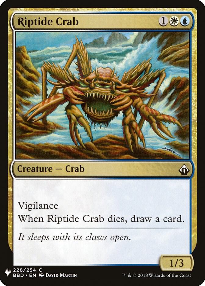 Riptide Crab #BBD-228 — The List