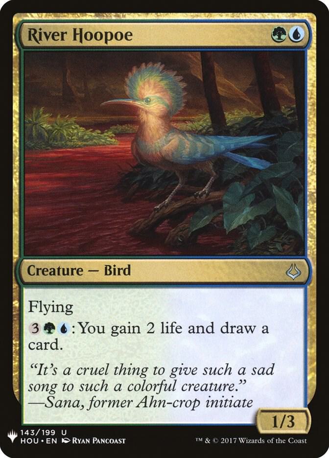 River Hoopoe #HOU-143 — The List