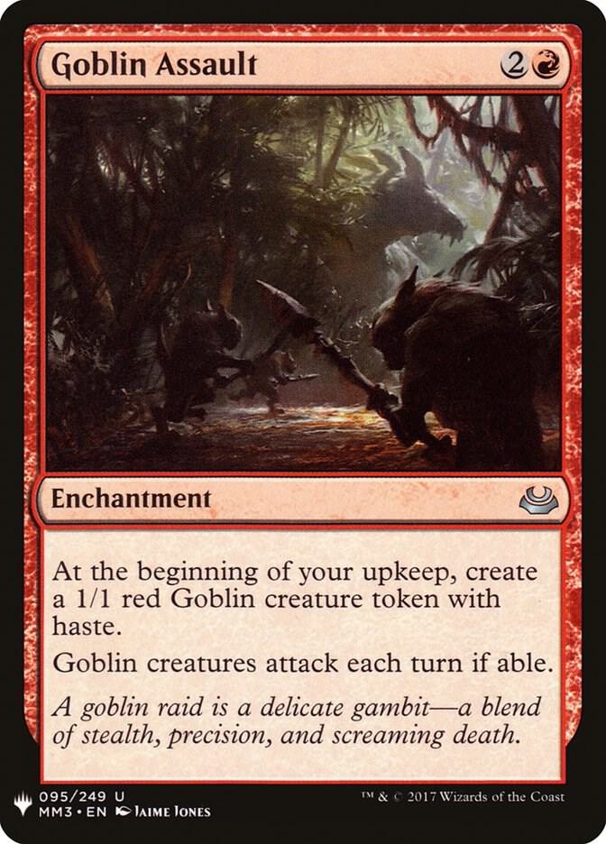 Goblin Assault #MM3-95 — The List