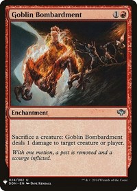 Goblin Bombardment (The List Reprints)