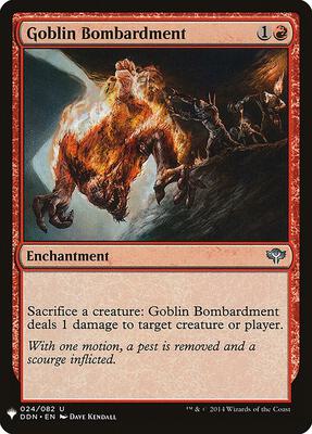 Goblin Bombardment #24 – The List Reprints (Uncommon)