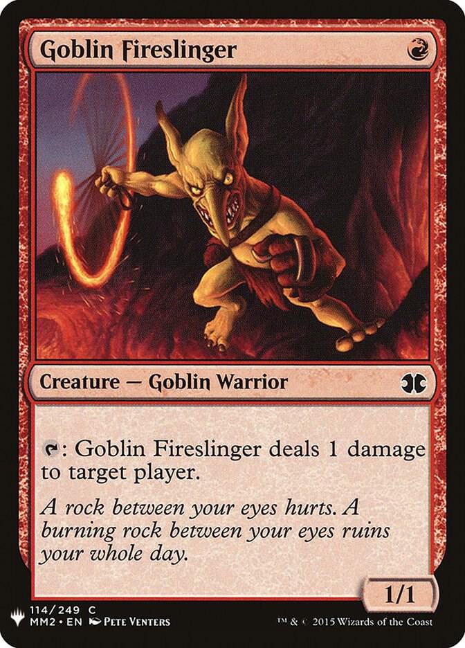 Goblin Fireslinger #MM2-114 — The List