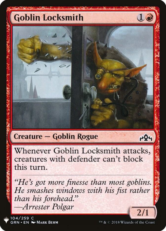 Goblin Locksmith #GRN-104 — The List