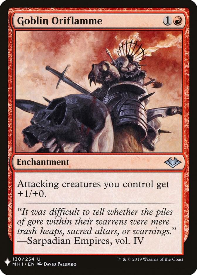 Goblin Oriflamme #MH1-130 — The List