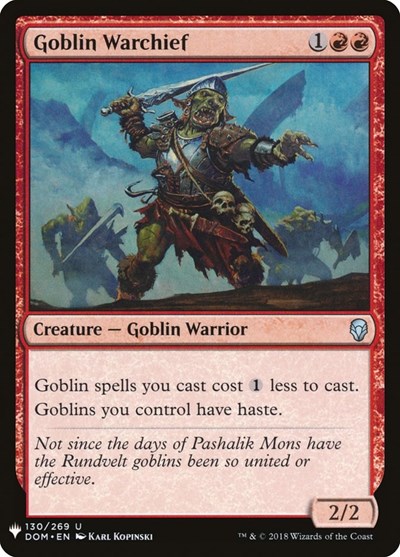 Goblin Warchief DOM
