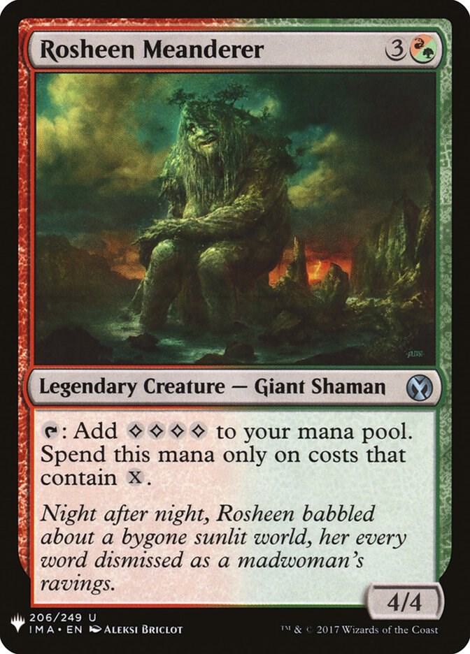 Rosheen Meanderer #IMA-206 — The List