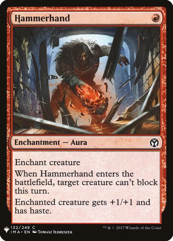 Hammerhand #IMA-132 — The List