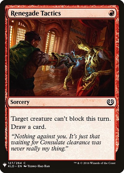 Renegade Tactics KLD