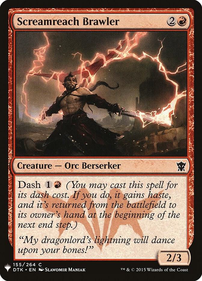 Screamreach Brawler #DTK-155 — The List