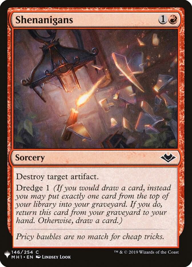 Shenanigans #MH1-146 — The List