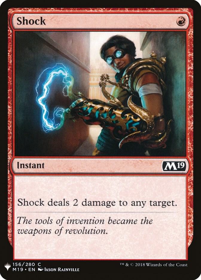 Shock #M19-156 — The List
