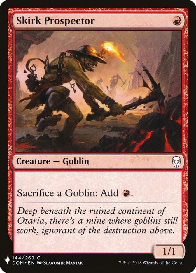 Skirk Prospector #DOM-144 — The List