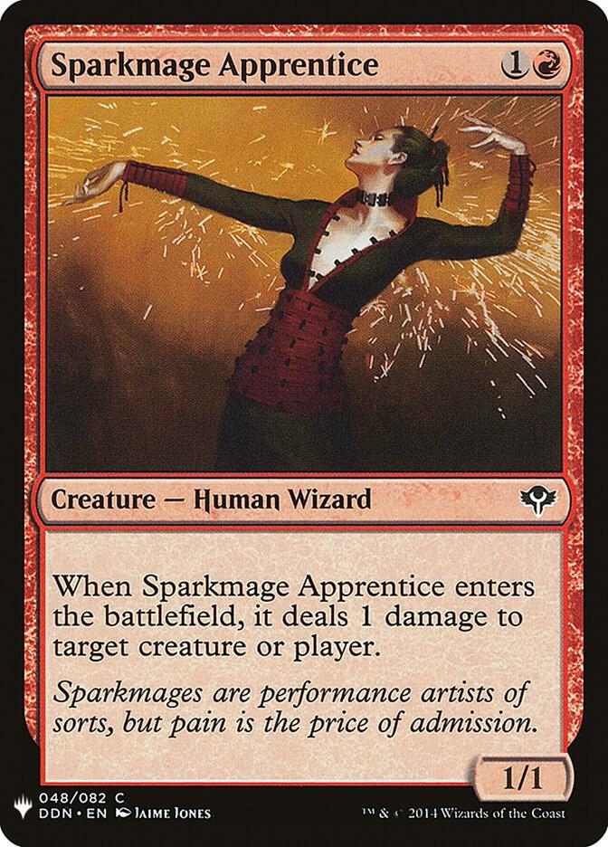 Sparkmage Apprentice #DDN-48 — The List
