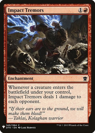 Impact Tremors DTK