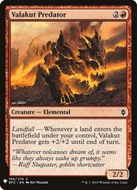 Valakut Predator (The List Reprints)