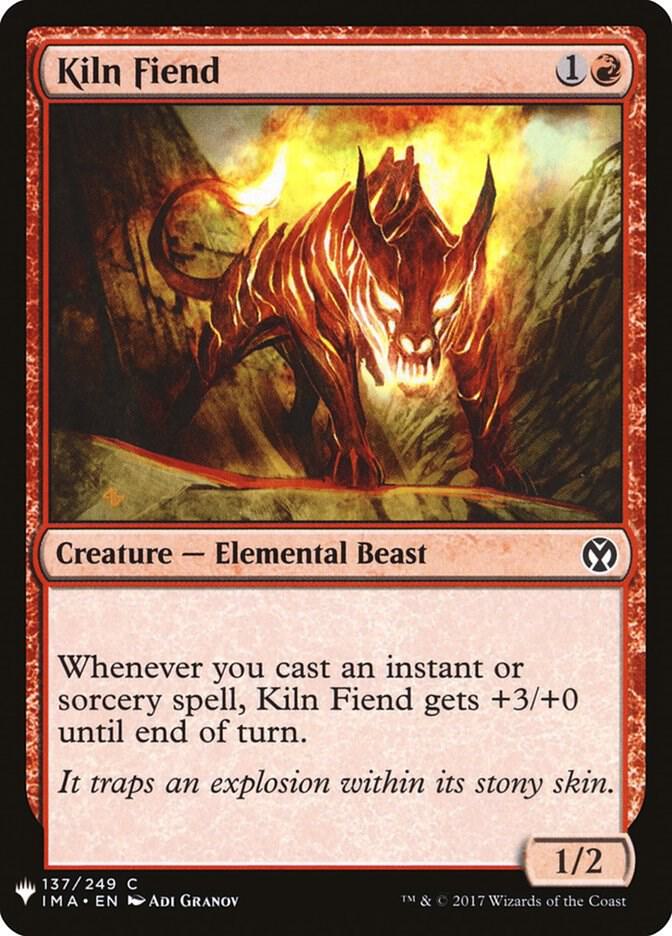 Kiln Fiend #IMA-137 — The List