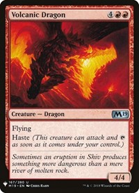 Volcanic Dragon (The List Reprints)