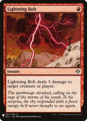 Lightning Bolt (E01) #54 – The List Reprints (Uncommon)