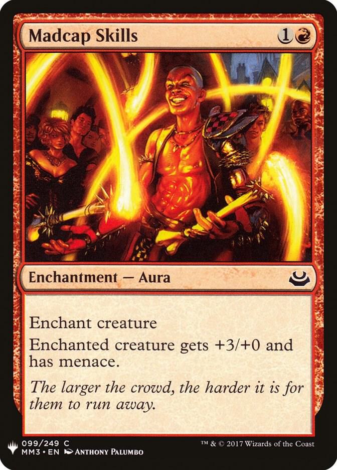 Madcap Skills #MM3-99 — The List