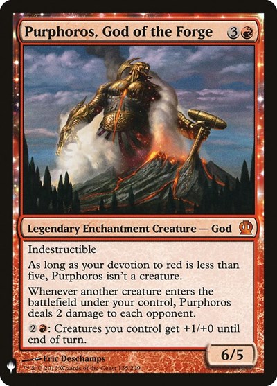 Purphoros God of the Forge
