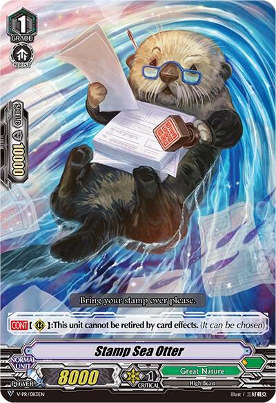 Stamp Sea Otter (RRR Foil)