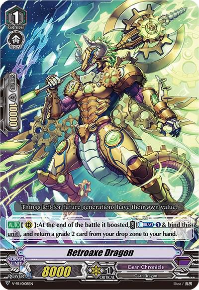 Retroaxe Dragon (RRR Foil)