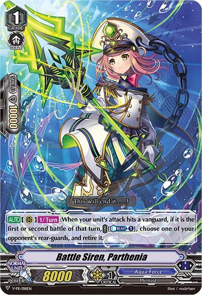 Battle Siren, Parthenia (RRR Foil)