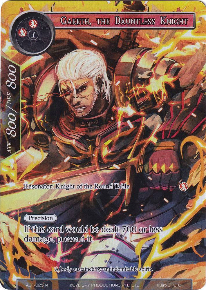 Gareth, the Dauntless Knight (Full Art)