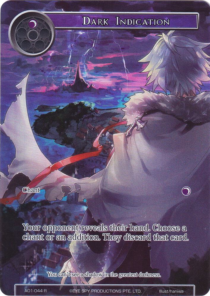 Dark Indication (Full Art)