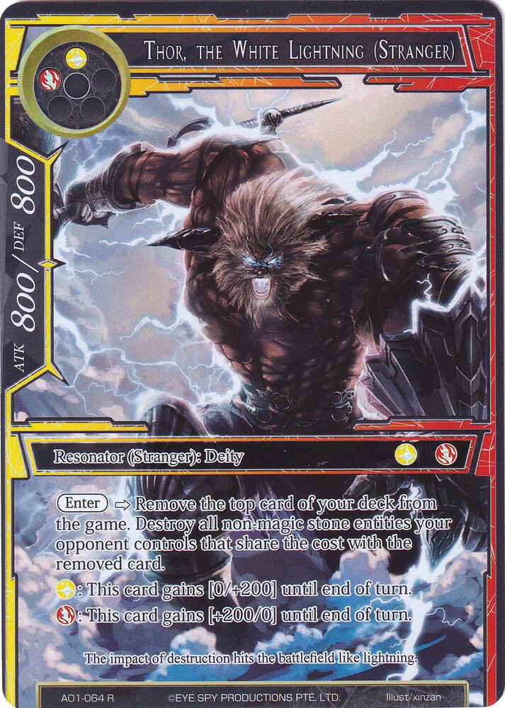 Thor, the White Lightning (Stranger) (Full Art)