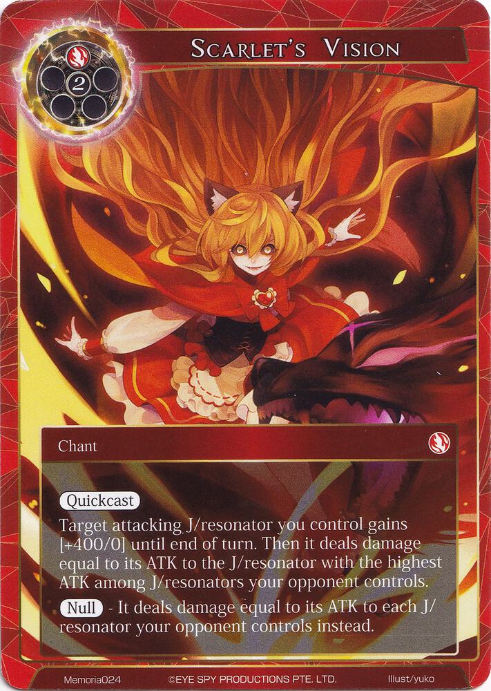Scarlet's Vision