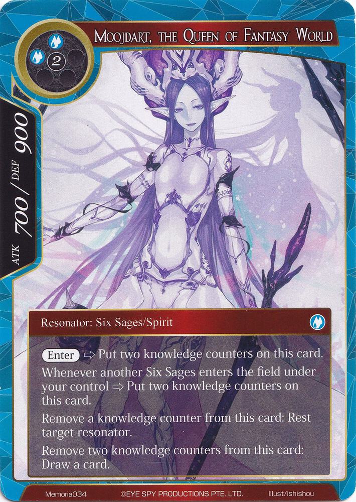 Moojdart, the Queen of Fantasy World