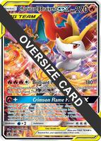Charizard & Braixen GX - SM230 (SM Black Star Promo) - Jumbo Cards