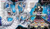 サイバーエンドドラゴン　ヘルカイザー亮　Yu-Gi-Oh! Dayプレイマット サイバーエンドドラゴン 丸藤亮 ヘルカイザー亮」プレイマット