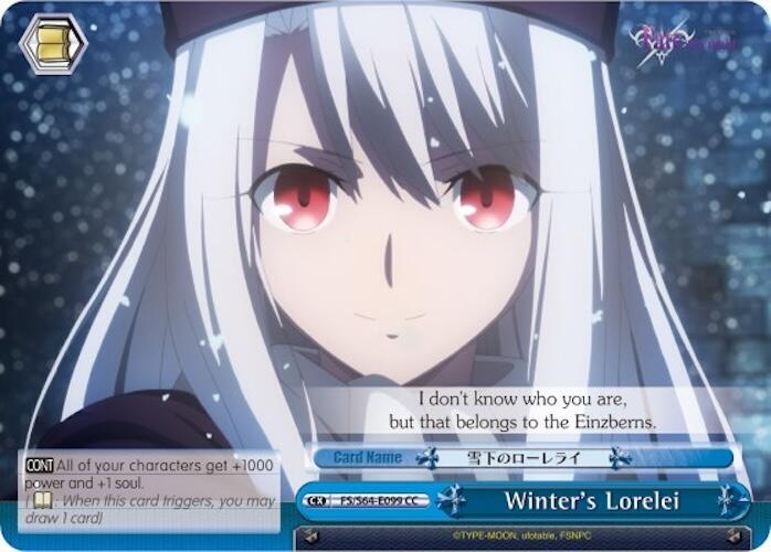 Winter's Lorelei