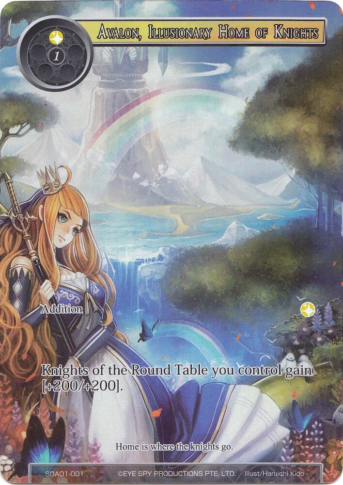 Avalon, Illusionary Home of Knights (Full Art)