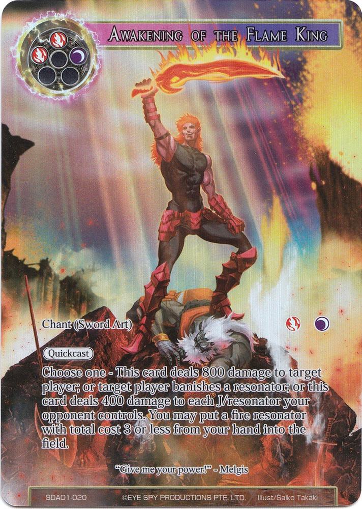 Awakening of the Flame King (Full Art)
