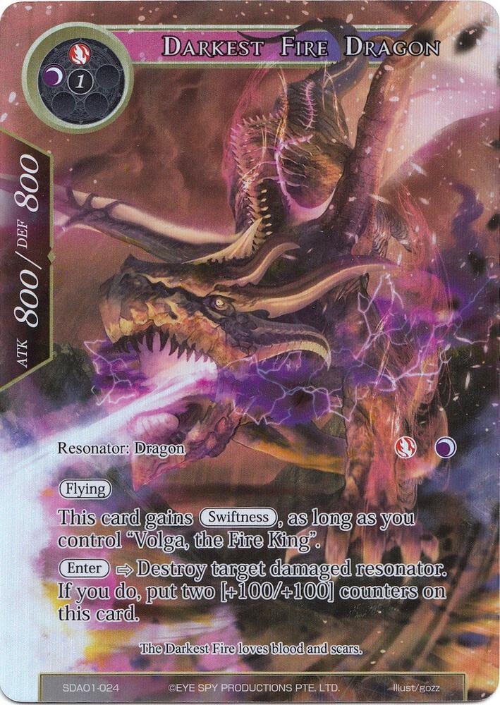 Darkest Fire Dragon (Full Art)