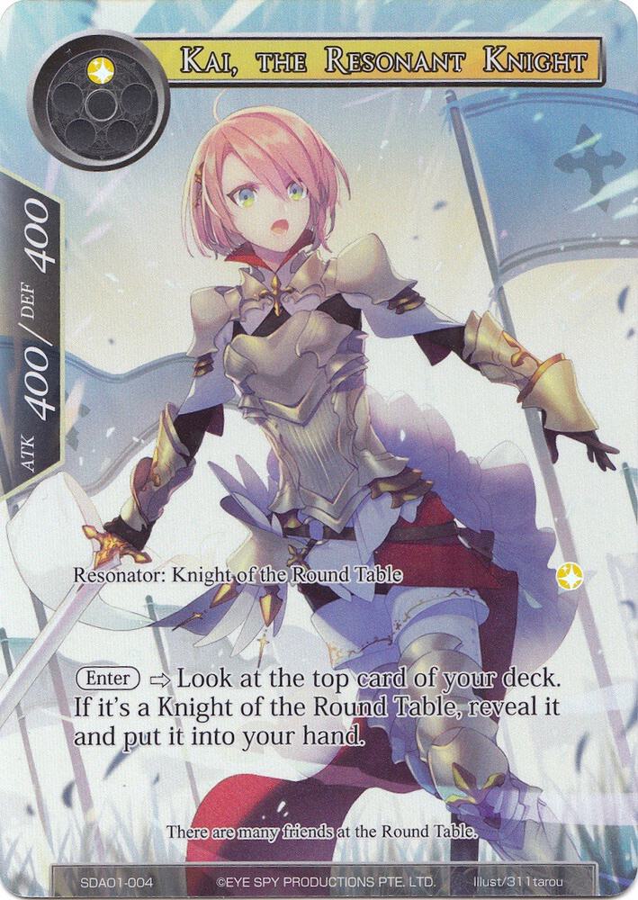 Kai, the Resonant Knight (Full Art)