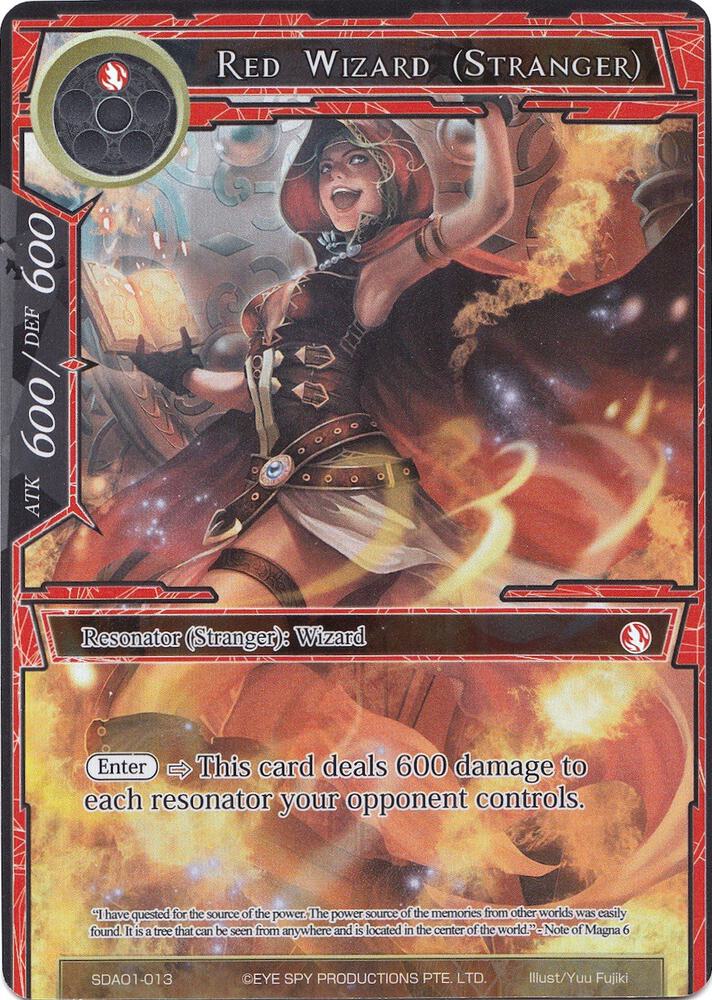 Red Wizard (Stranger) (Full Art)